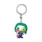 Preview: Funko POP Pocket Keychain Schlüsselanhänger Vinyl - DC Comics Patchwork The Joker - 4cm